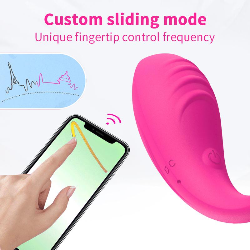 APP Controlled Vaginal Vibrators Clit Stimulator Massager  G Spot 9 Speed Anal Vibrating Egg Adult Sex Toys for Women Couples