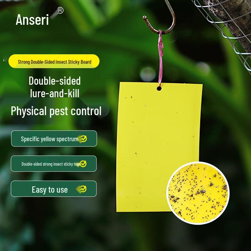 Ansell Double-Sided Hanging Yellow Sticky Insect Traps