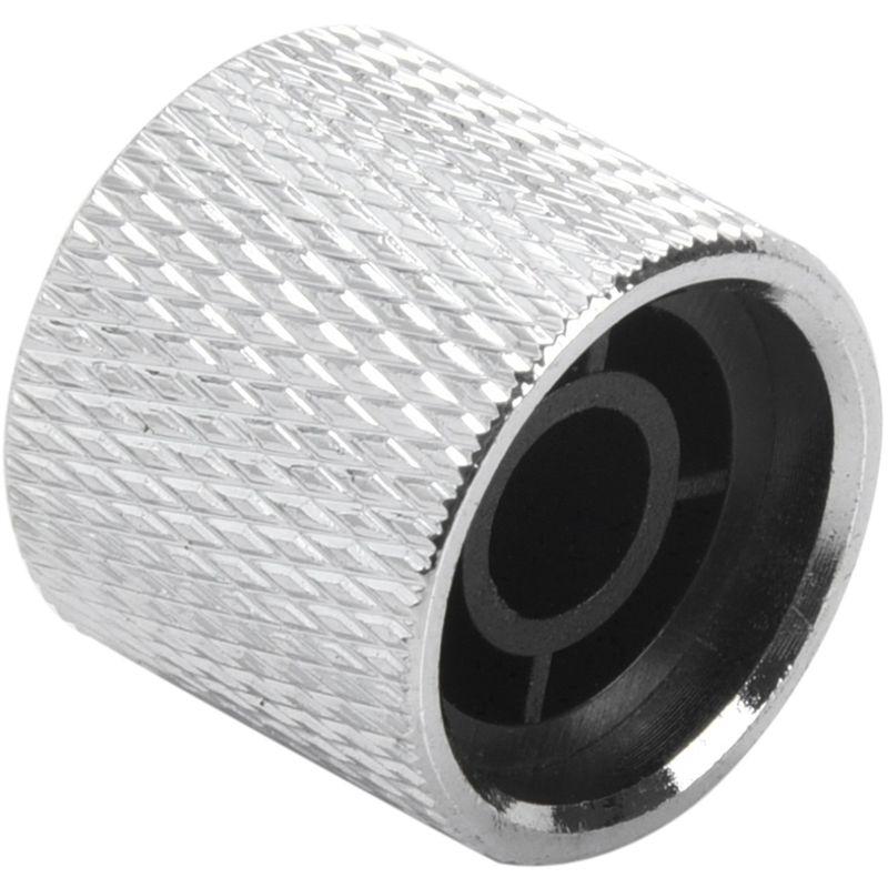 Classy-3X Electric Guitar Bass Volume Knob Potentiometer Chord Cap Volume Knob Zinc Alloy argento
