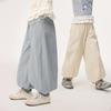 Girls' Pure Cotton Ruffled Hem Casual Pants