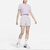 Nike Casual Solid Color Logo Short Sleeve Round Neck T-Shirt Women Tops Pink Purple DA0324-530