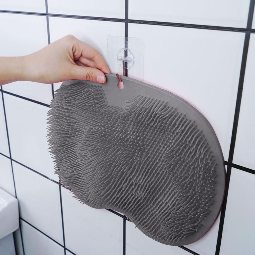 Foot Rubbing Floor Mat Bathroom Exfoliating Shower Massage Scraper Foot Mats Bathtub Non-Slip Bath Mat Body Cleaning Tools