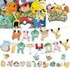 Conjunto de Bandeira Balão Pikachu Decorações Mágicas de Festa de Aniversário Pokémon