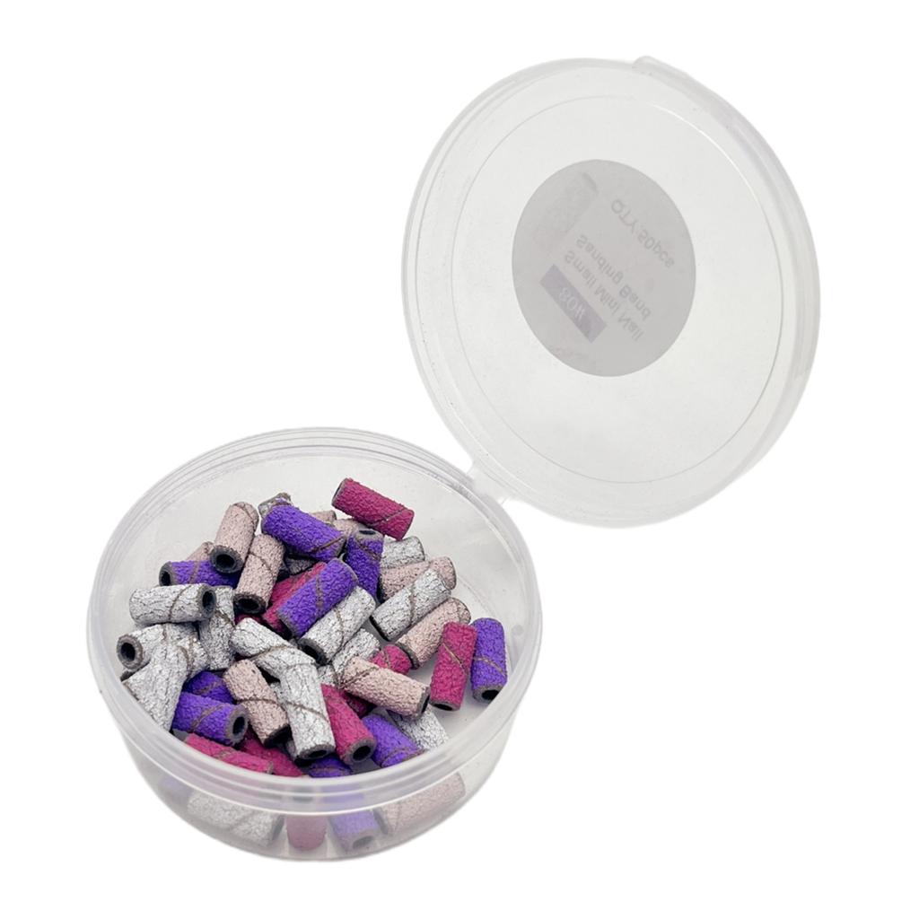 Nail Art Sanding Bands Grinding Sand Rings Bit Assembly Bearing Fit for Electric Drill Machine Accessories Manicure Tool