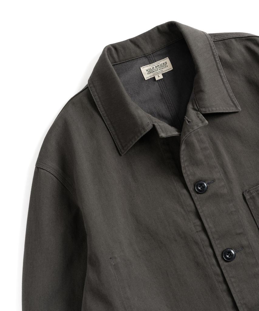 Wild Bricks W24 Chore Jacket & Officer Pants (Charcoal)