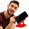Supporto Ergonomico per Telefono con Impugnatura Antiscivolo e Altezza Regolabile - Caratterizzato da una Base Curva Robusta, Gambe Pieghevoli/Non Pieghevoli