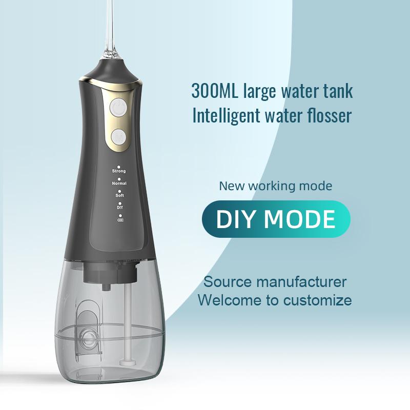 Household Pulse Electric Dental Flusher Portable Beauty Instrument Water Floss Removal Dental Stone Oral Care