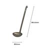 PRO SERIES 18-0 Stainless Steel Slotted Ladle with Handle