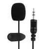 Portable 3.5mm Mini Headset Microphone Lapel Lavalier Clip Microphone For PC Laptop Lound Speaker