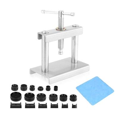 Benchtop Watch Press: Metal Tool for Mechanical & Quartz Watch Battery Cover Replacement