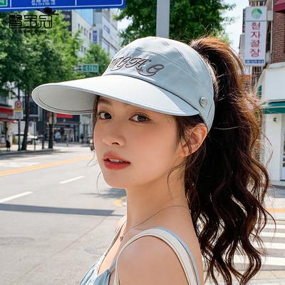 Lady's Summer Outdoor Sun Protection Hat, Sun-blocking Hat, Wide-brimmed Hat