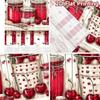 2D flat Photography Backdrop Photography Backdrop Cherry Jars on Shelf 100% Polyester Party Decorations Use for Suitable for
