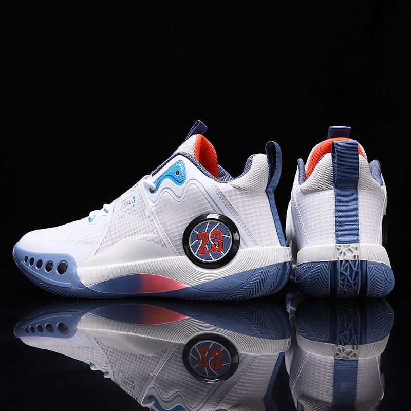 

Новая мужская спортивная обувь, модная сетчатая дышащая спортивная повседневная баскетбольная обувь 45