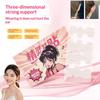 Invisible Dragon Bone Ear Lift Stickers 20Pcs Waterproof Discreet Ear Correction Patches for Heavy Earrings Date Party