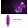 Silicone Rechargeable Bullet Finger Jump Vibrator for Women's Appliance Masturbation Device Sex Toy Adult Clitoral