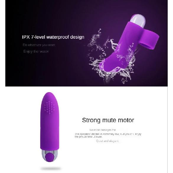 Silicone Rechargeable Bullet Finger Jump Vibrator for Women's Appliance Masturbation Device Sex Toy Adult Clitoral
