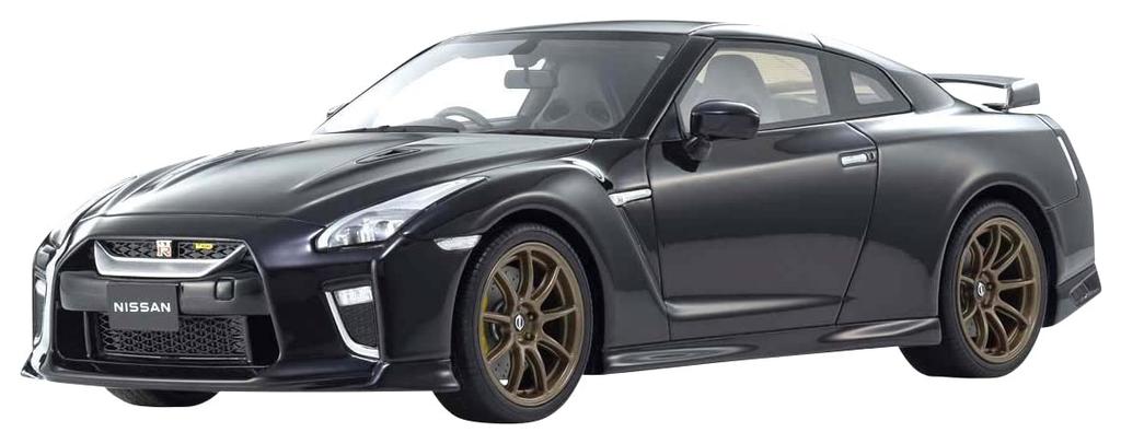samurai 1/18 scale Nissan GT-R Premium Edition T-Spec Midnight Purple (Finished Product)