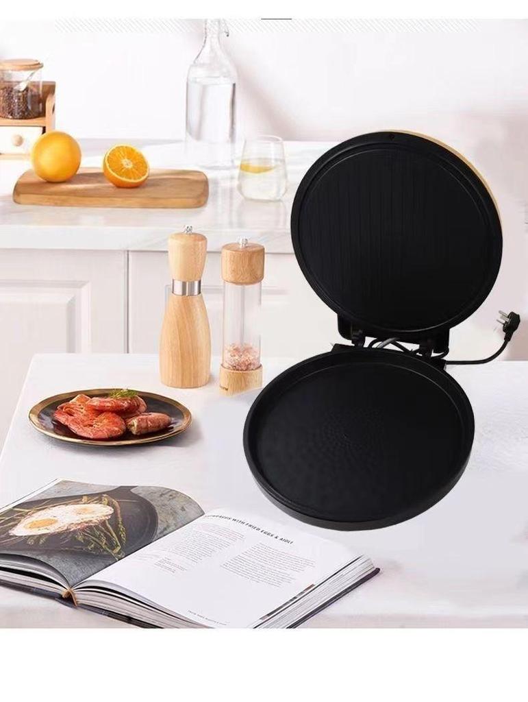 Electric Little Duck Pancake Maker: Multi-functional, Deepened, Constant Temp, Enlarged Griddle with Double-sided Heating.