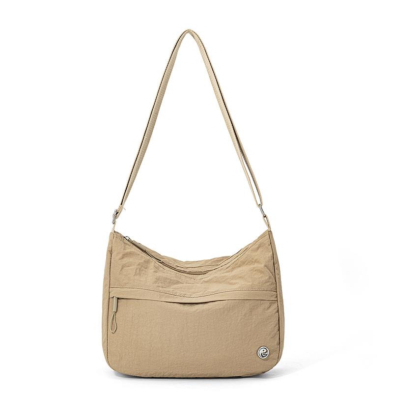 

Single-shoulder Bag, Large-capacity Crossbody Bag, Class Commuting Bag, Casual Bag, Fashionable and Trendy Bag Below 20L хакі