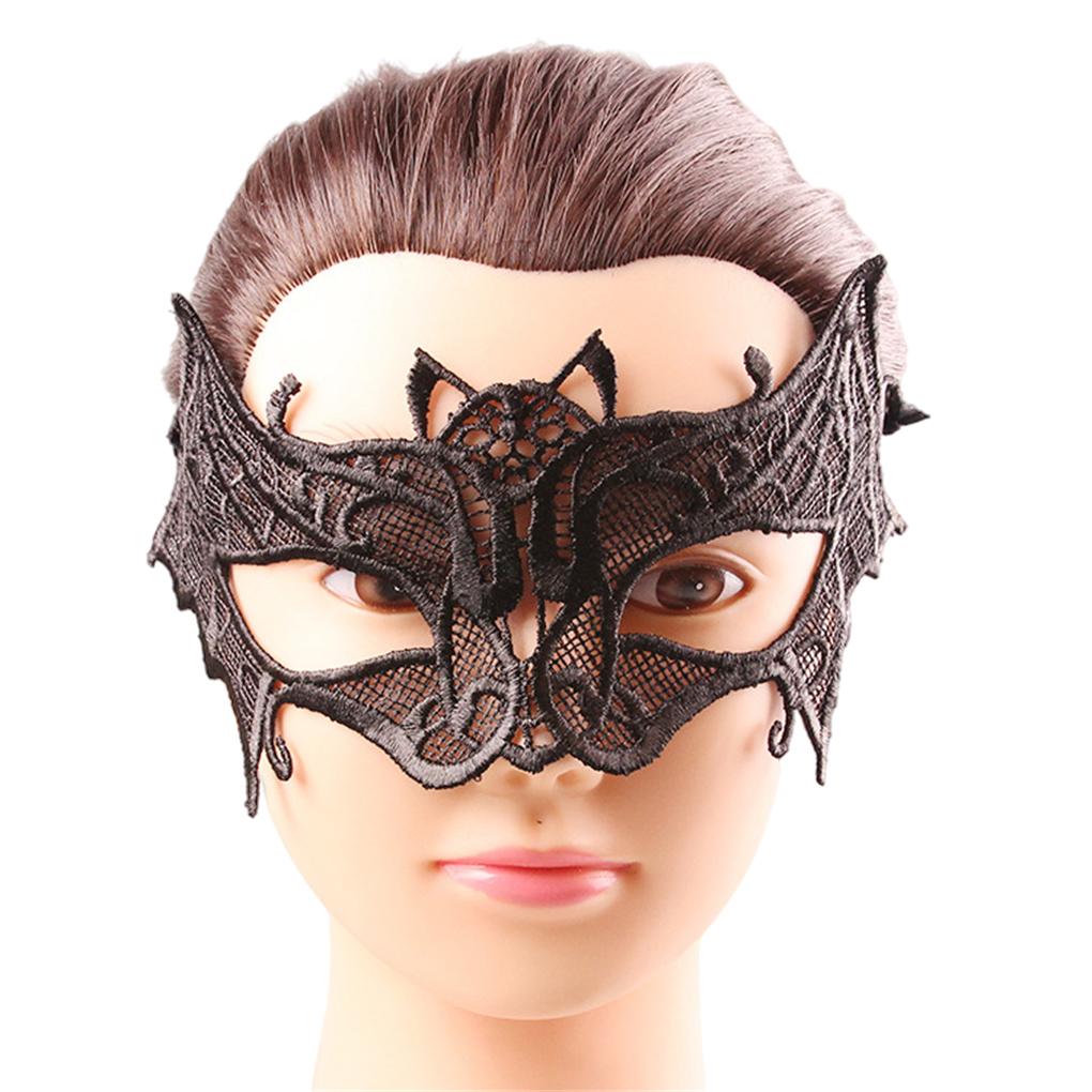 Vampire Choker Covers Exquisite Retro Fashion Lightweight Design Gemstone Hollowed Facepiece out for Cosplay for Party