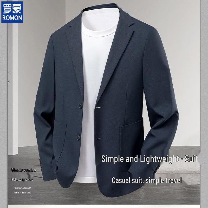 

ROMON Men s Business Casual Blazer 54