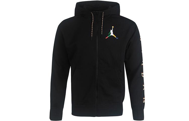Куртки Jordan Мужские Черные С Капюшоном Умеренные Другие CZ5429-010 S