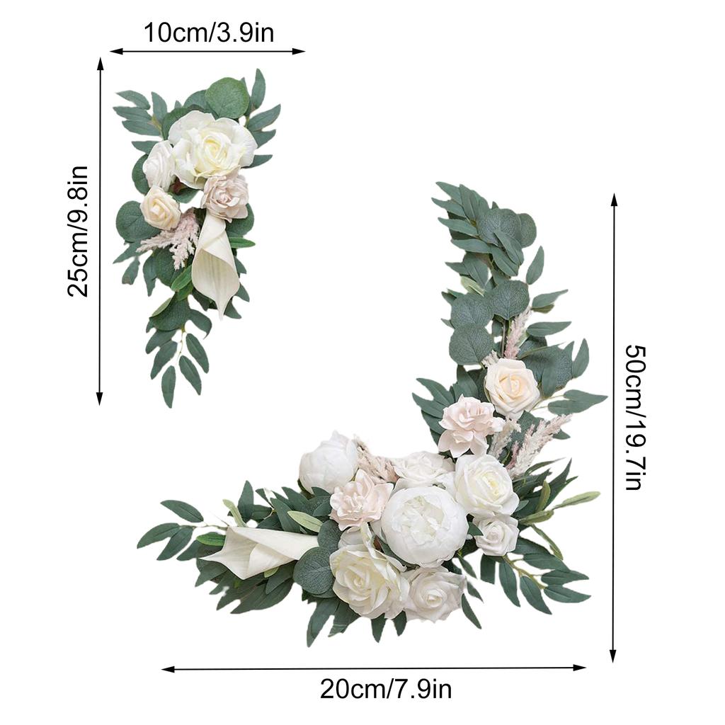 Wedding Simulation Arch Flower Flower Decoration Wedding Stage Background Flowers