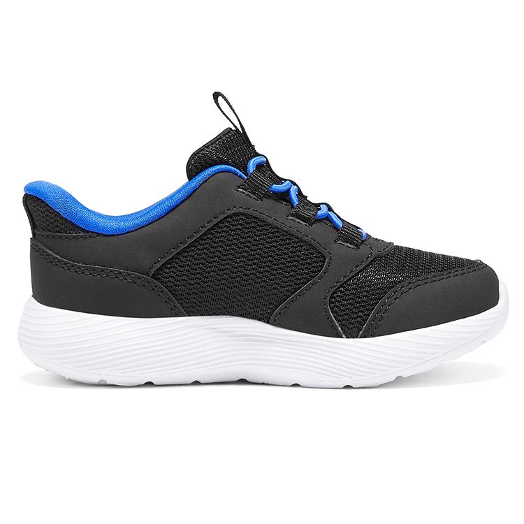 Skechers Kids Boys Fashion Comfortable Casual Versatile Low-Top Walking Shoes Baby sneaker Black 403904N-BKRY