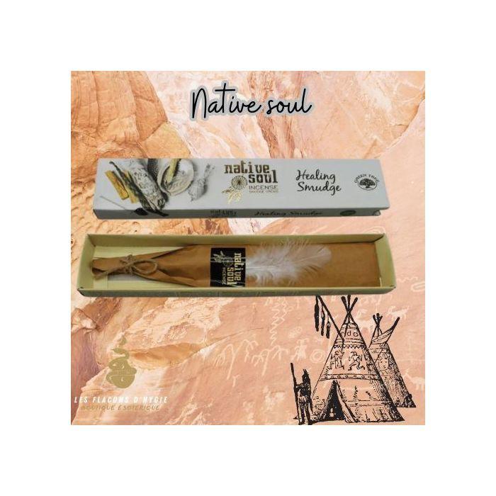 Bougeoir - Photophore - Bougie - Senteur > Encens - Encens Native Soul Healing Smudge - - Natives Spirit