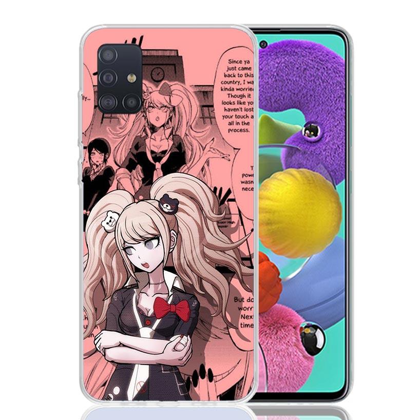 Danganronpa Enoshima Junko Phone Case for Samsung Galaxy A52 A51 A50S A12 A22 A32 A72 A10S A30S A31 A71 Note 20 Ultra 10 Plus S1