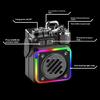 Permanent Metal Communication Speaker Dynamic lighting Mood Lights Long Permanent Battery Dense Wireless Sound System