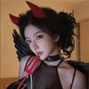 Devil Horn Headband Cartoon Cool Devil Cosplay Photo Props Hair Accessory