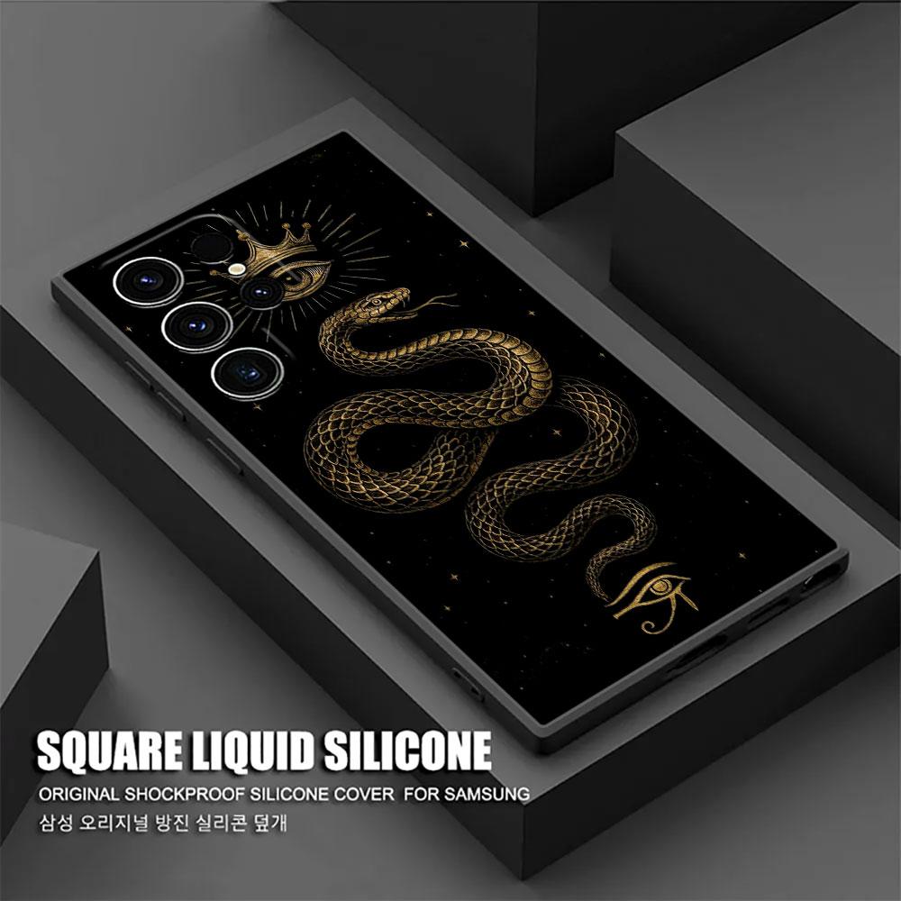 Snakes and Women S26Ultra Silicone Case For Samsung Galaxy S26 S25 S24 S23 S20 S21 FE S22 Ultra Plus 5G Cases Soft Phone Cover