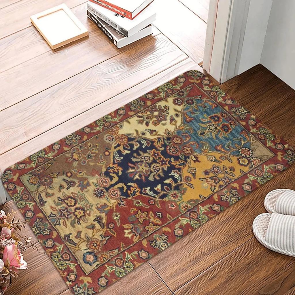 Moroccan Ethnic Soft Bath Mats Non Slip Kitchen Rugs Home Decor Living Room Carpets Entrance Door Mats