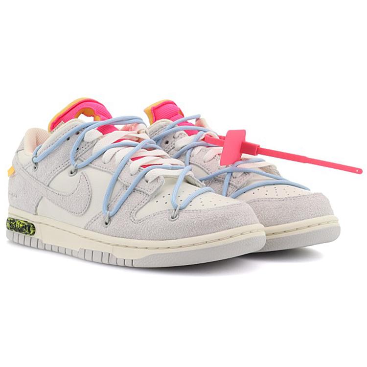 New Nike Dunk Low Off White Lot 38 DJ0950-113