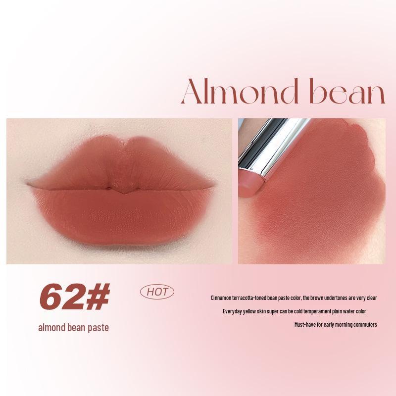 Novo Admiration Lightweight Velvet Matte Lipstick - Silky, Non-Smudging, Pigmented, and Creamy Matte Formula for Natural Whitening.