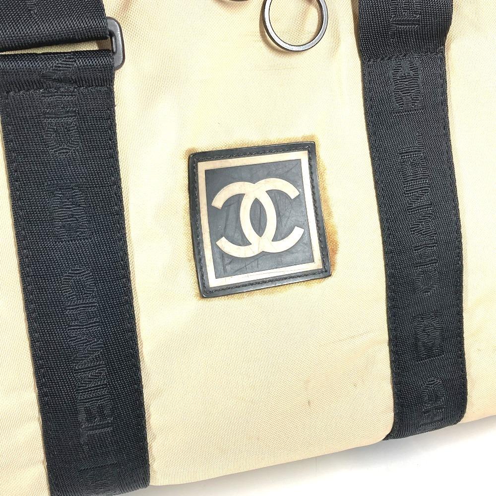 CHANEL sportssports CC CC Mark logo Hand Bag Travel Bag Duffle Bag