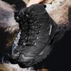 Military Work Waterproof Work Safety Hunting Shoes Men's Outdoor Hiking Tactical Boots Ankle Desert Boots Sports Climbing Shoes