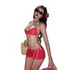 Thailand Sexy Pure Desire Storm Point Split Swimsuit Women's Bikini 1011 Summer New Strap Neck Swimsuit