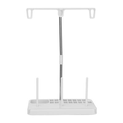 İplik Standı 3 Makaralı Tutucu Light Wright Ev Tipi Dikiş Makinesi Aleti Kapitone DIY için Bej