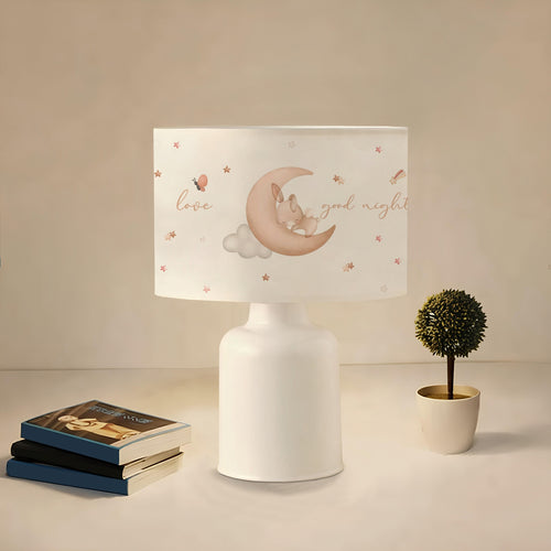 

Абажур для детской комнаты, настольная лампа с милым спящим кроликом ByLamp