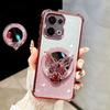 Mirror Butterfly Bracket Magnetic Holder Case for Xiaomi POCO F7 X7 Pro F7 Ultra X6 X5 F6 F3 M6 Pro C65 C75 C71 Shockproof Cover