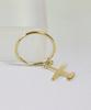Bonbeau Mini Airplane Simple Drop Ring (B Type)
