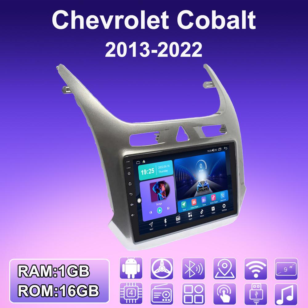 2 DIN Android Carplay Car Radio For Chevrolet Cobalt 2013-2022 Multimedia Player Head Unit Stereo GPS Navigation BT WIFI 2+32GB