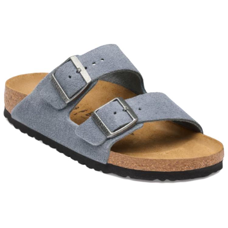 Birkenstock Arizona Casual Versatile Sandals Men Sandals Stone-Blue 1032735