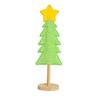 25/32CM Mini Christmas Tree Ornament Fake Rabbit Fur Felt Xmas Tree Table Sign Home Office Holiday Party Desktop Decoration Ornament