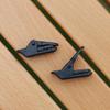 10Pcs Outdoor Tarpaulin Clips Camping Tents Awning Wind Rope Clamp Equipment Plastic Clip Buckle Fixed Jaw Grip Hook Accessories
