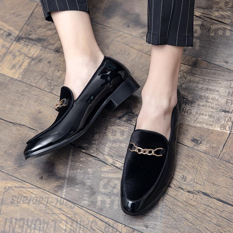 Comfortable Leather Suede Lazy Shoes Men Elegant Italian Party Shoes 2024 Hot Sale Classic Lofer Shoes Man  Fashion Club Shoes