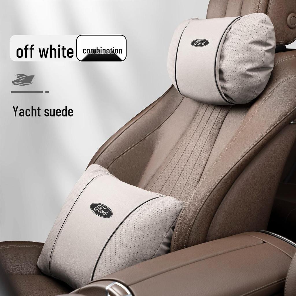 Compatible Headrest and Neck Support for Ford Mondeo, Focus, Explorer, Taurus, Edge.