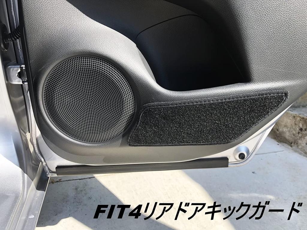 Honda Fit New Fit Door Inner Door Kick Door Trim Scratch and Stain Fit Crosstar GR8 Guards, Guards, Guards, Front/Rear, 4-Piece Set, Resistant, e-HEV